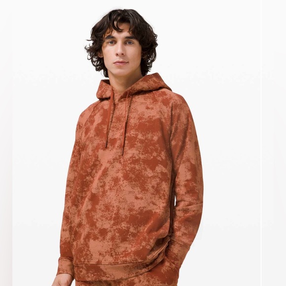 •LULULEMON• City Sweat Pullover Hoodie French Terry Dark Terracotta Desert - Picture 1 of 7